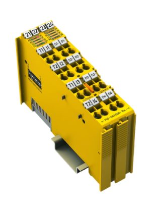 Fail Safe 4/4 Channel Digital Input/Output; 24 VDC; 2 A; Logic; PROFIsafe 750-667/000-104